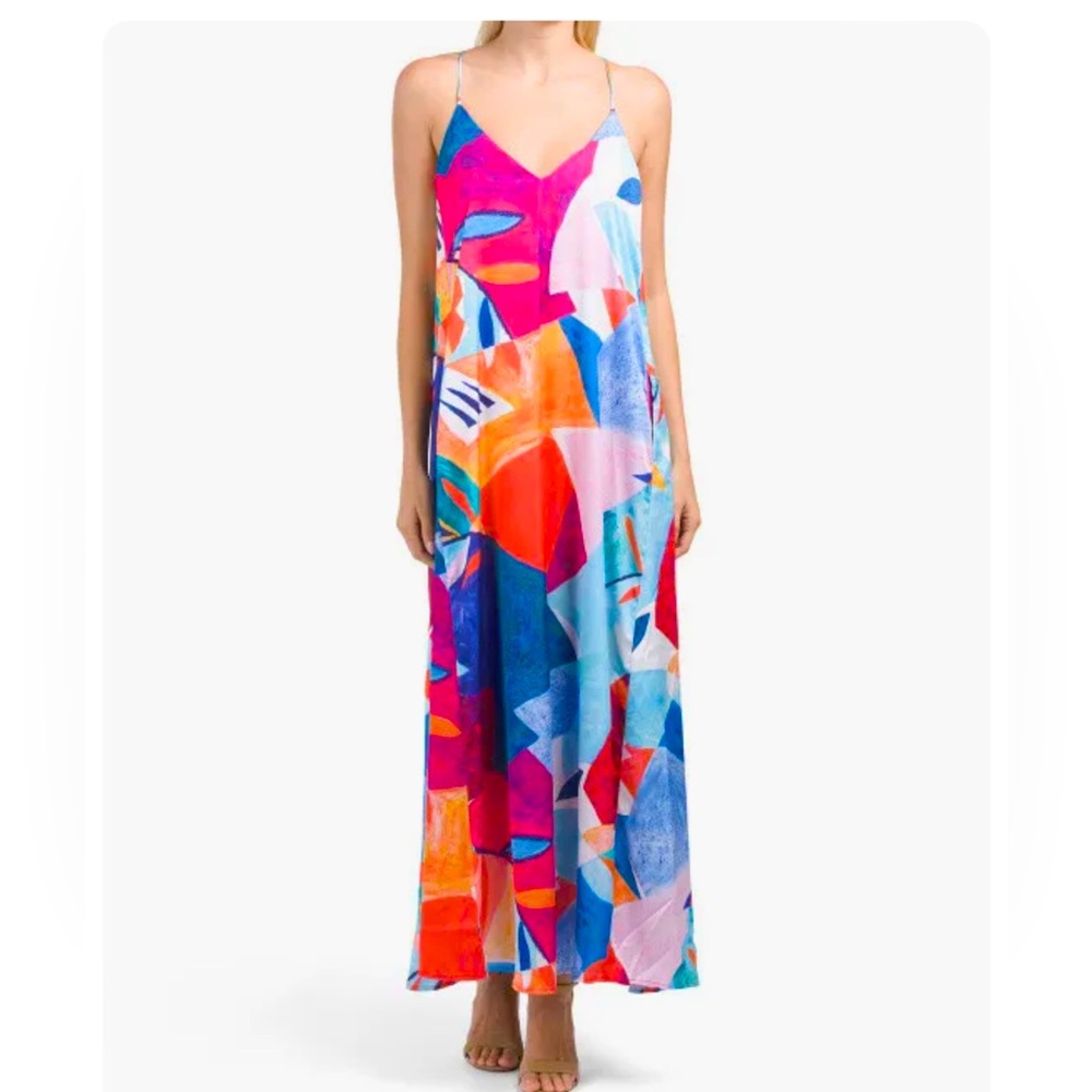 Nicole Miller abstract dress